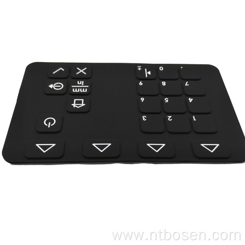 Laser Instrument Engine Panel Keypad Silicone Button